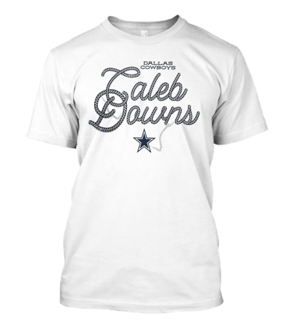 Dallas Cowboys Caleb Downs Star Map T-Shirt