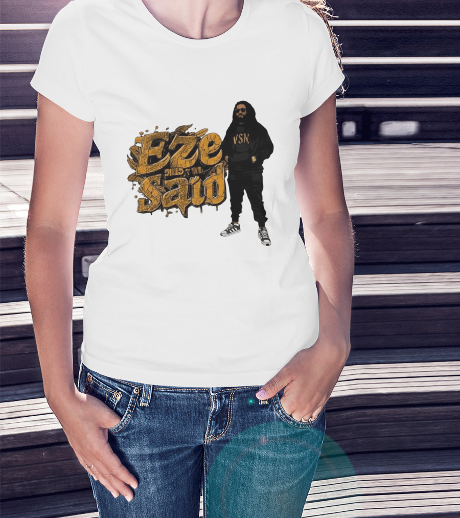 Eze Said Hip Hop Graffiti Style With VSN And Sneakers T-Shirt