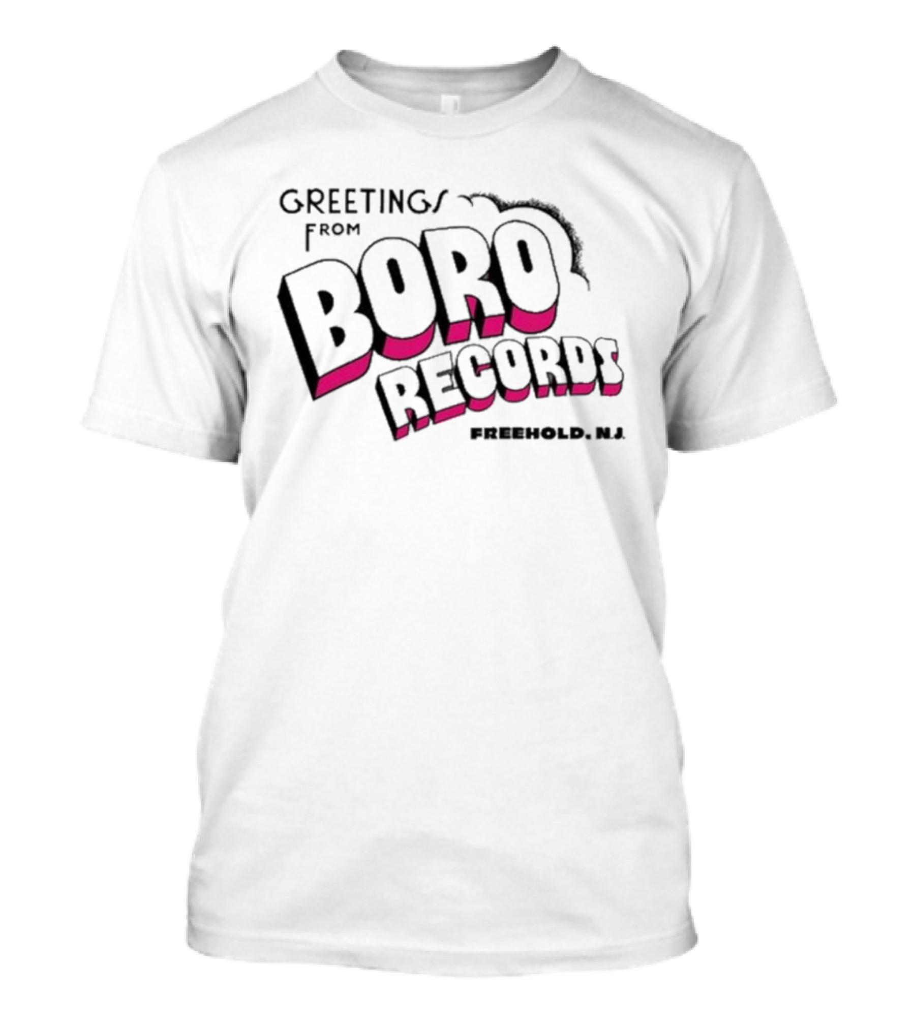 Greetings From Boro Records Freehold NJ T-Shirt