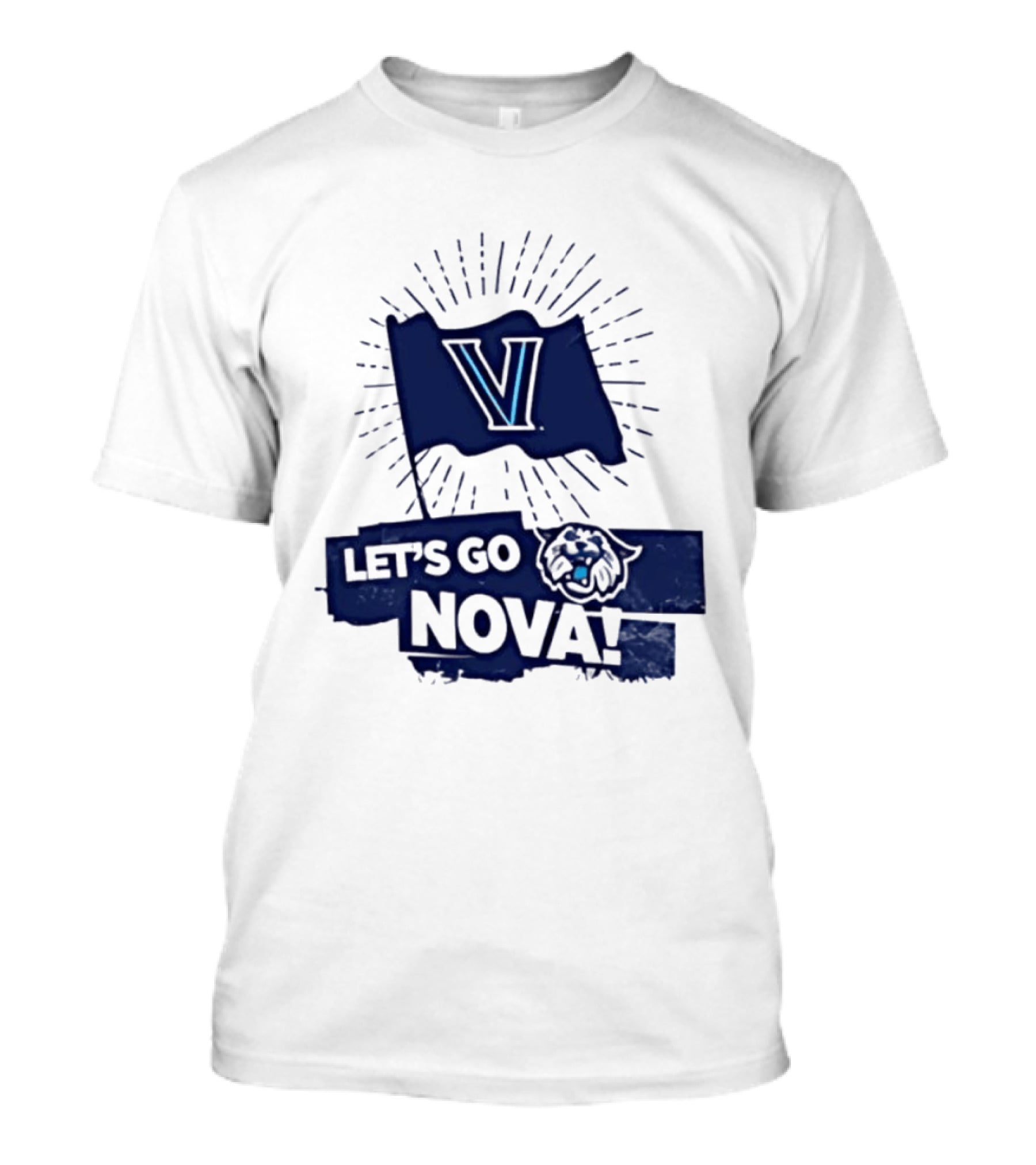 Villanova Wildcats Let’s Go Nova T-Shirt
