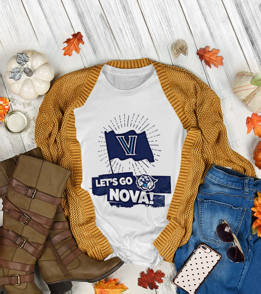 Villanova Wildcats let’s go Nova T-Shirt
