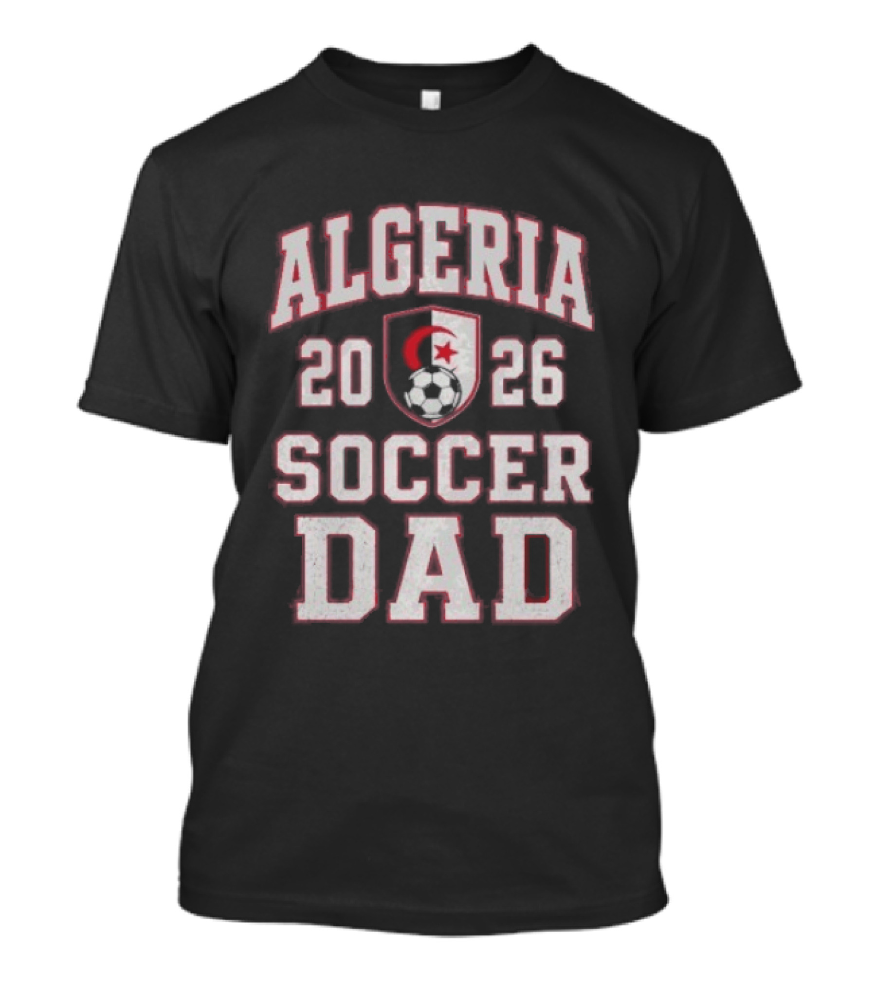 Algeria 2026 Soccer Dad Fan Gear T-Shirt