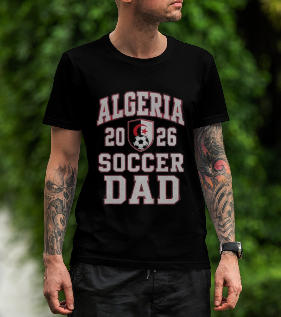 Algeria 2026 Soccer Dad Fan Gear T-Shirt