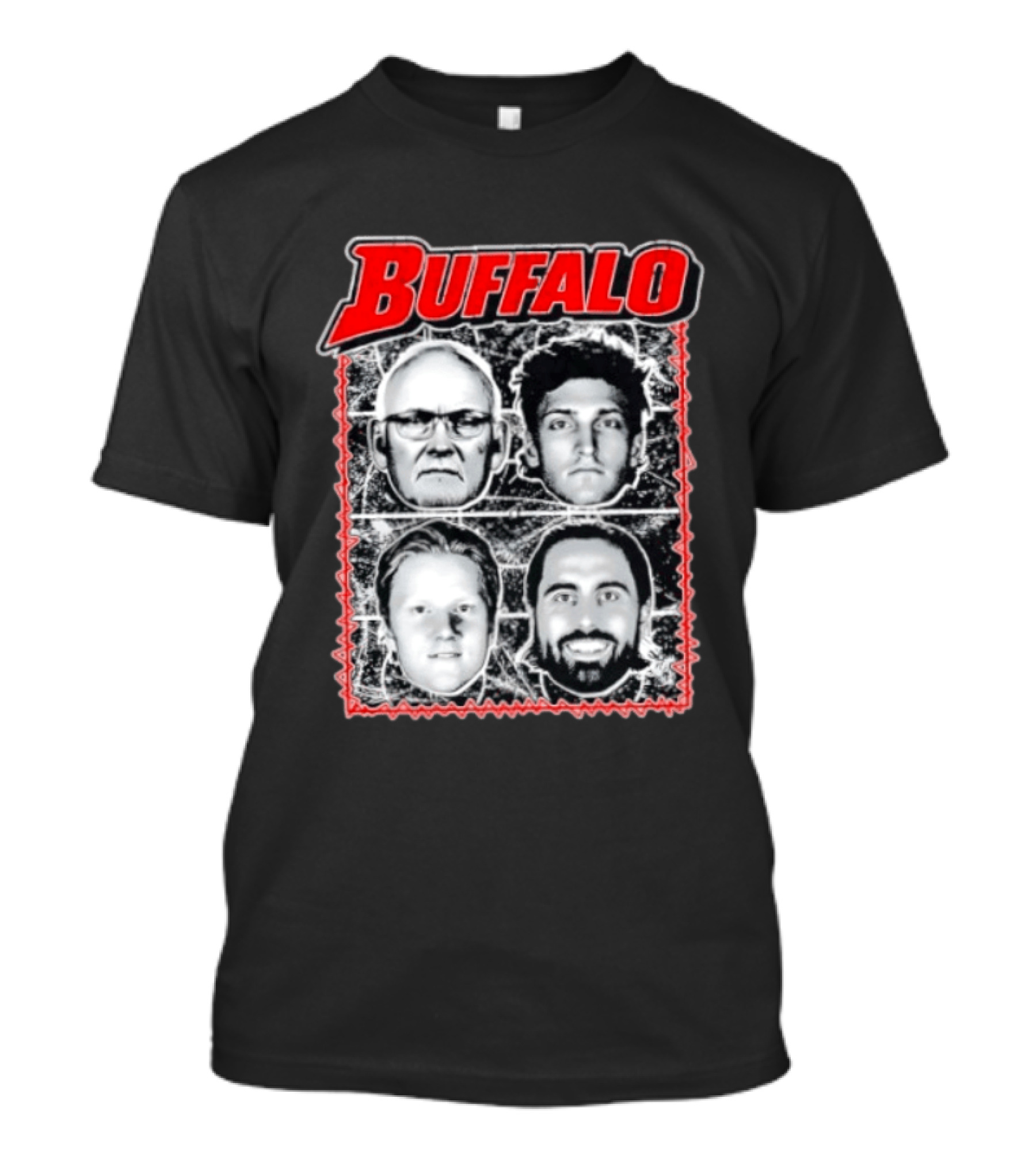 Buffalo Sabres Buffalo Wagons Tour Faces T-Shirt