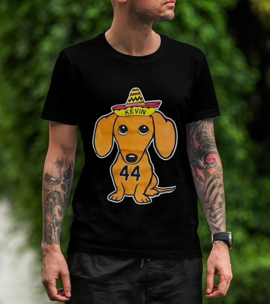 Cinco De Mayo Wiener Dog Kevin Sombrero 44 T-Shirt