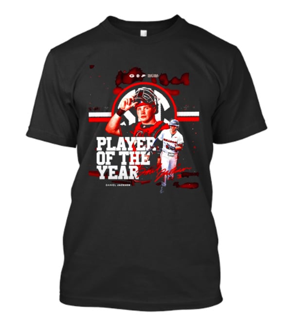Daniel Jackson Georgia Bulldogs Player Of The Year Athletic Performance Excellence T-Shirt