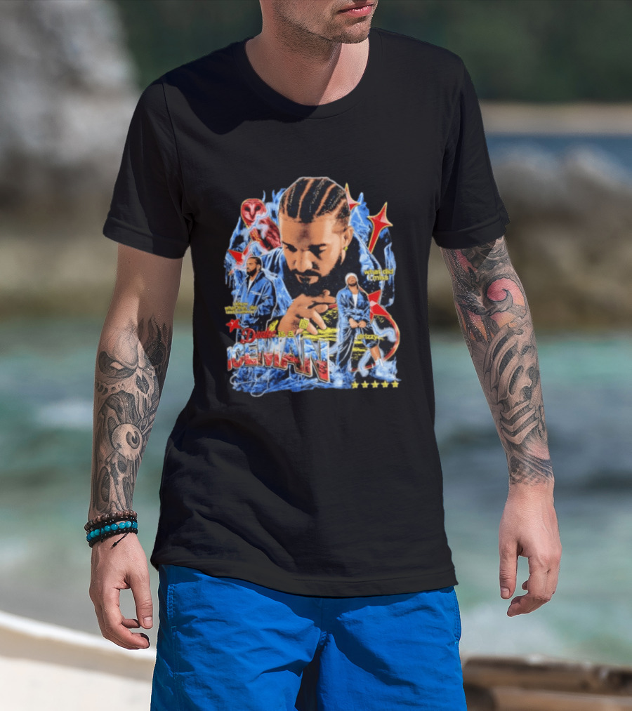 Drake Is A Iceman What Did I Miss Drizzy Music Style Star T-Shirt