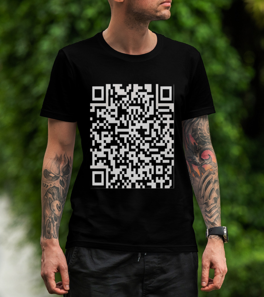 Fuck Trump QR Code T-Shirt