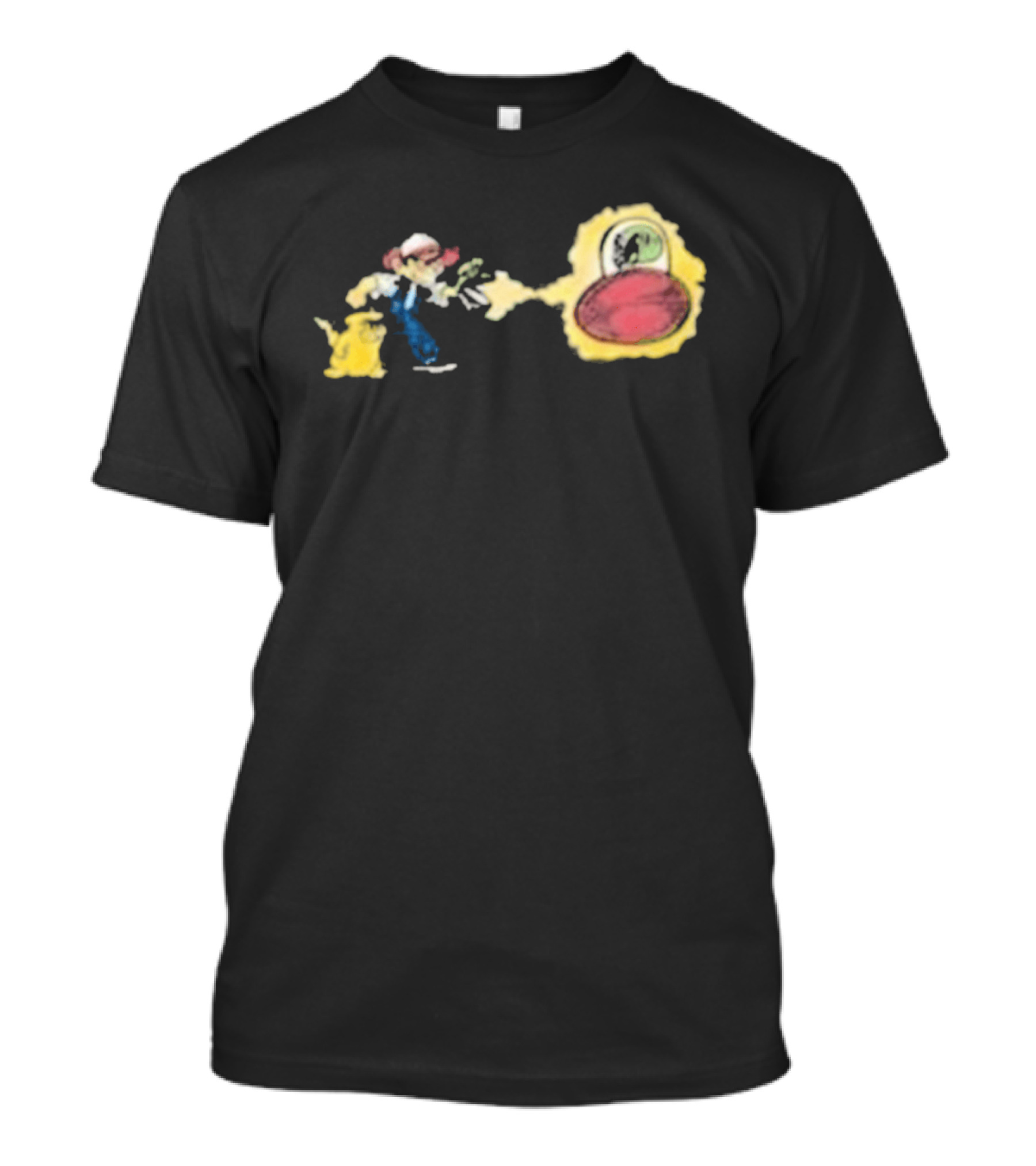 Pikachu And Ash Ketchum Adventure Pokémon T-Shirt