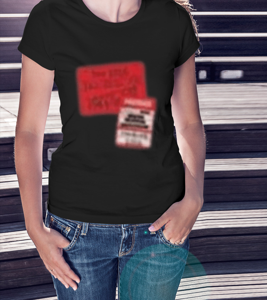 Revealed Clothing Hardwell Sticker Tour 2026 Red Visions T-Shirt