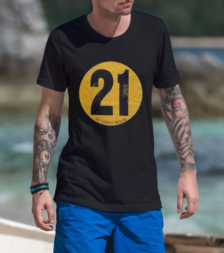 The Clemente Museum 21 Draft Week Special 2026 Circle Patch T-Shirt