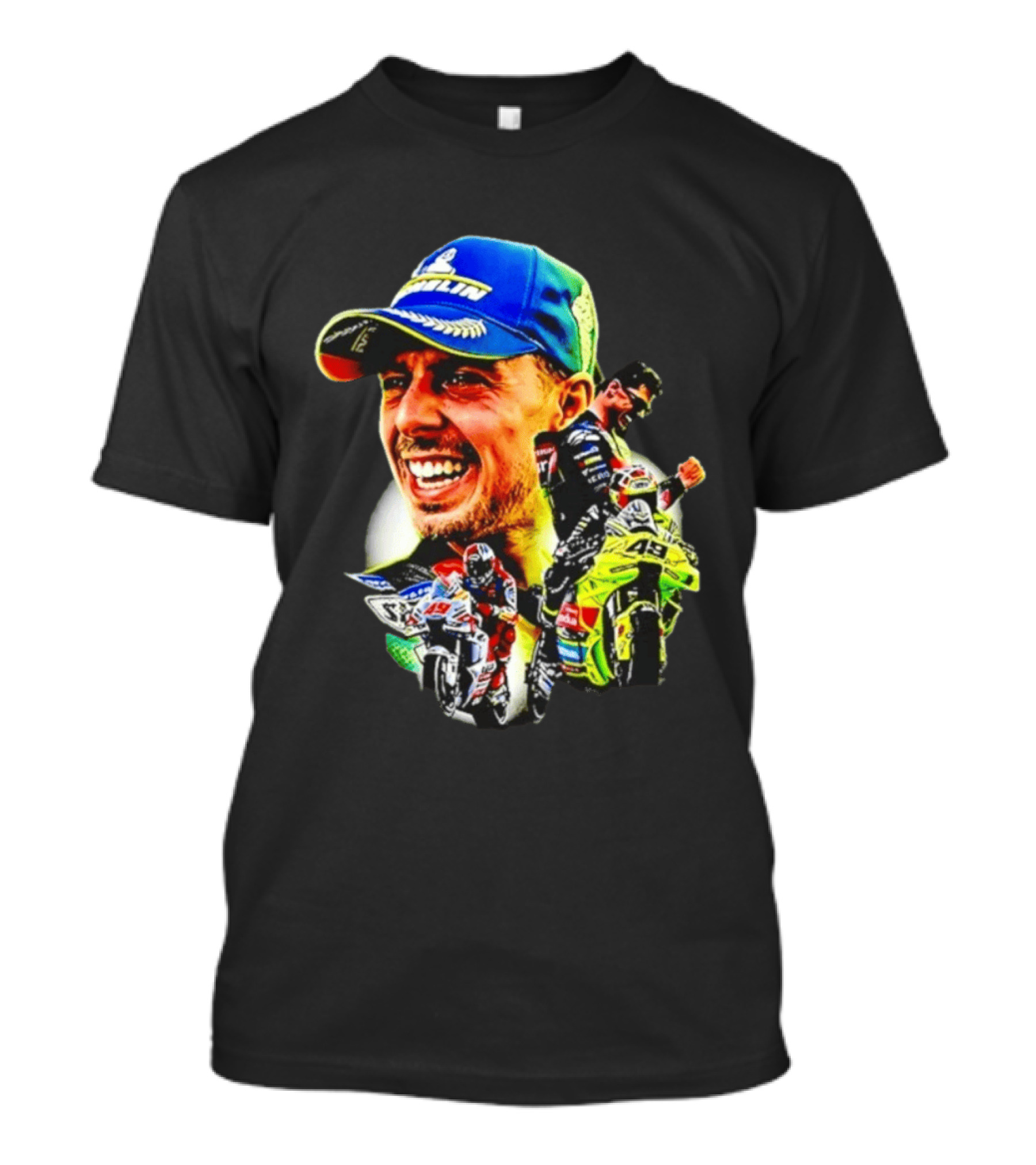 Valentino Rossi The Doctor MotoGP Racing Legend T-Shirt