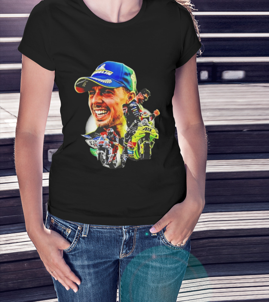 Valentino Rossi The Doctor MotoGP Racing Legend T-Shirt