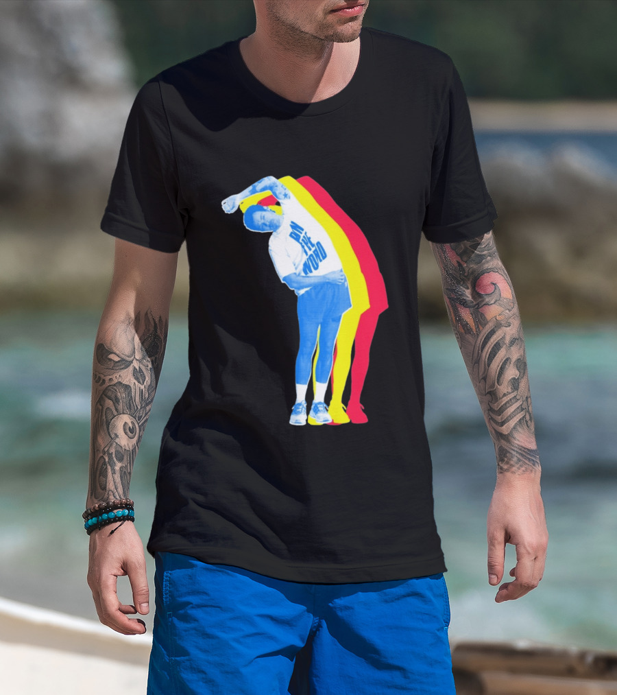 BNLDFWD Stretch Harry Retro Colorful Fitness Vibes T-Shirt