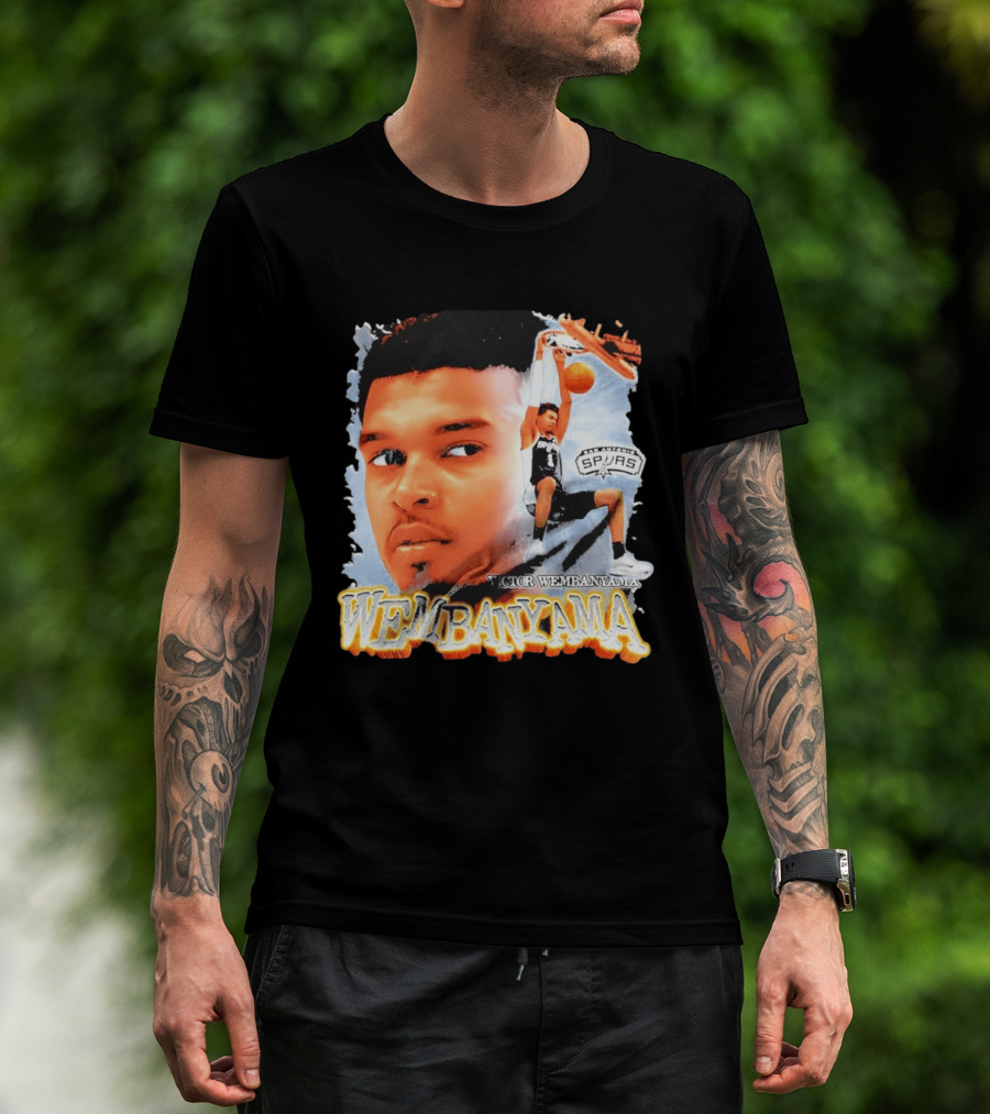 Victor Wembanyama San Antonio Spurs Basketball 2026 T-Shirt
