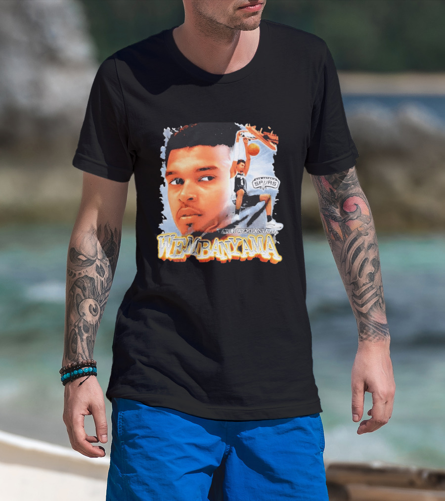 Victor Wembanyama San Antonio Spurs Basketball 2026 T-Shirt