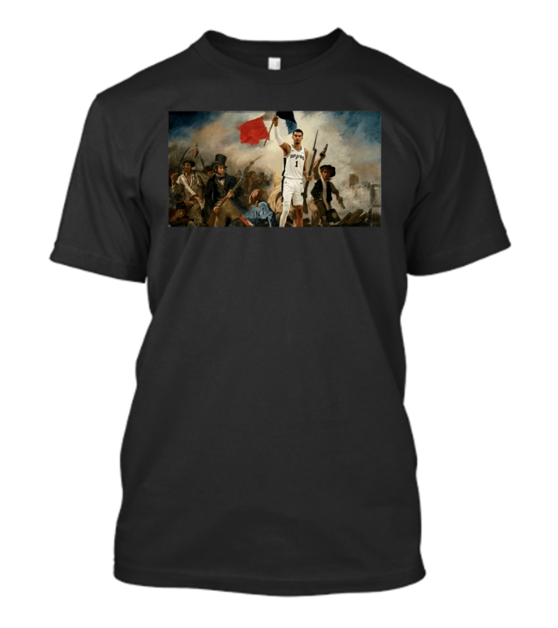 Victor Wembanyama Spurs Liberty Leading The People T-Shirt