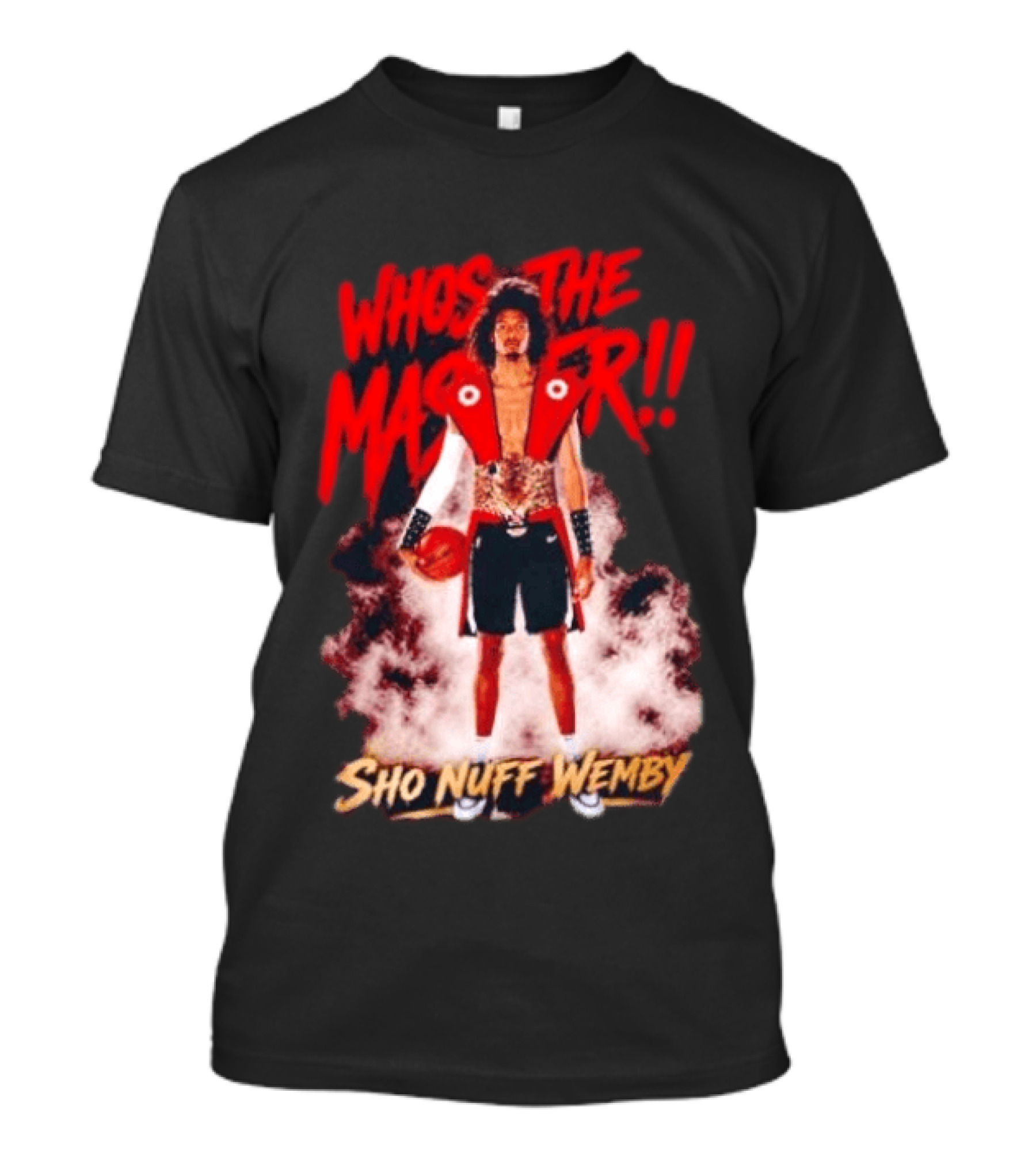 Victor Wembanyama Who's The Master Sho Nuff Wemby Basketball T-Shirt