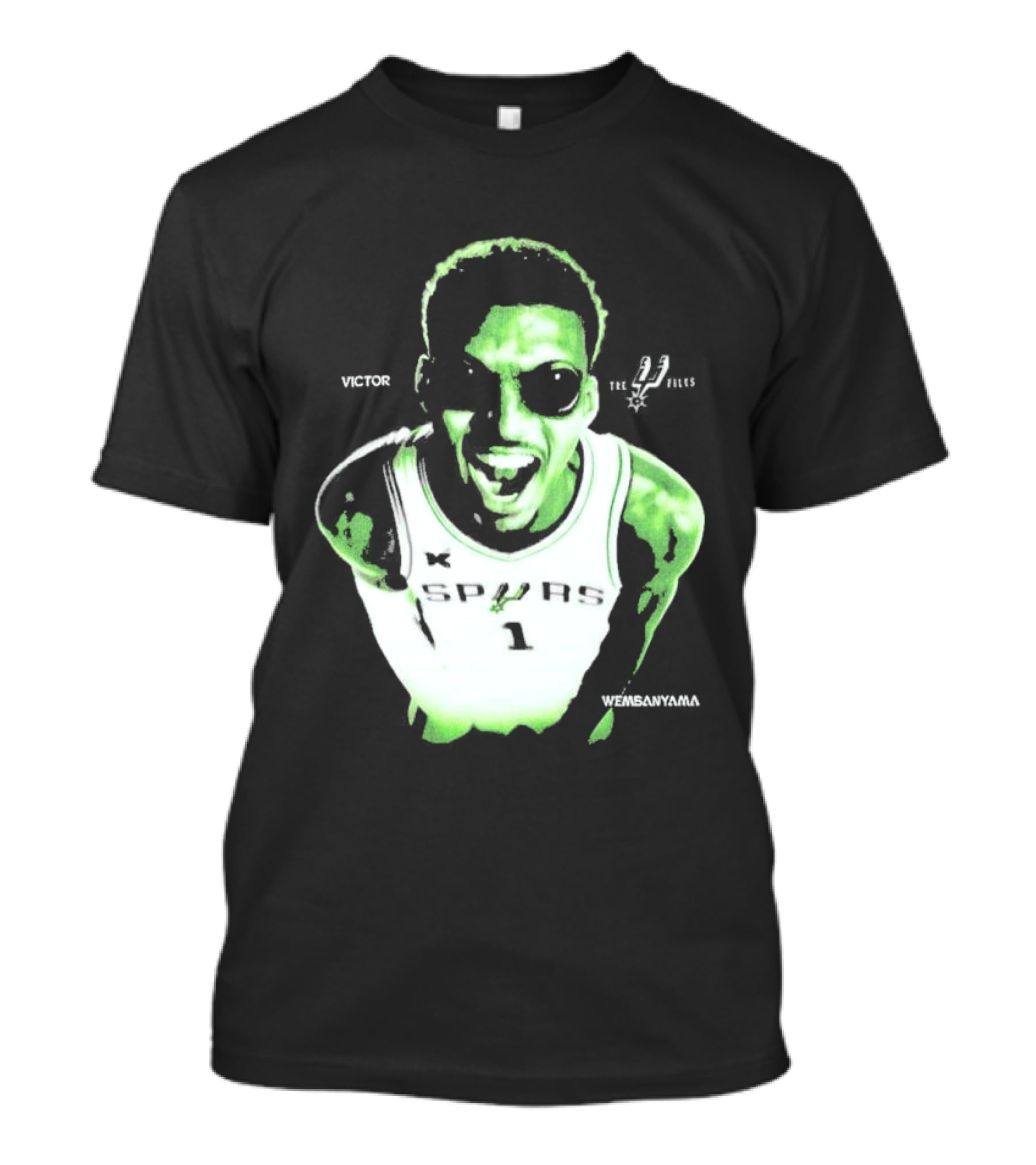 Victor Wembanyama Wemby Alien Spurs NBA 1 T-Shirt