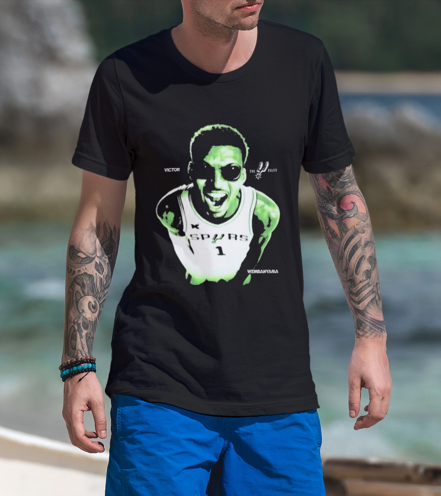 Victor Wembanyama Wemby Alien Spurs NBA 1 T-Shirt