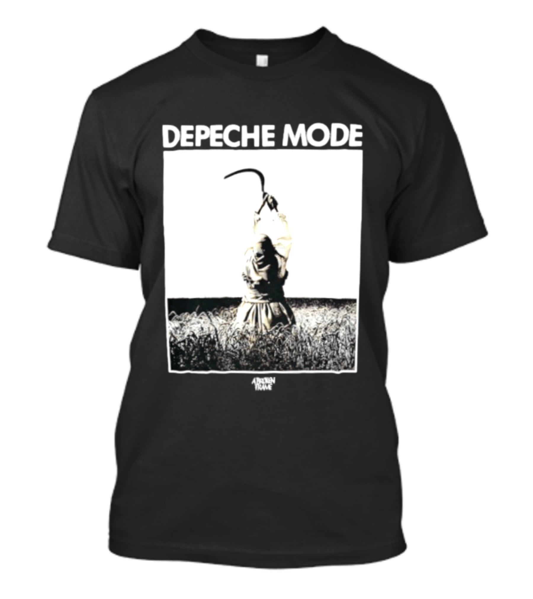 Depeche Mode A Broken Frame Album Wheat Field Scythe Image T-Shirt