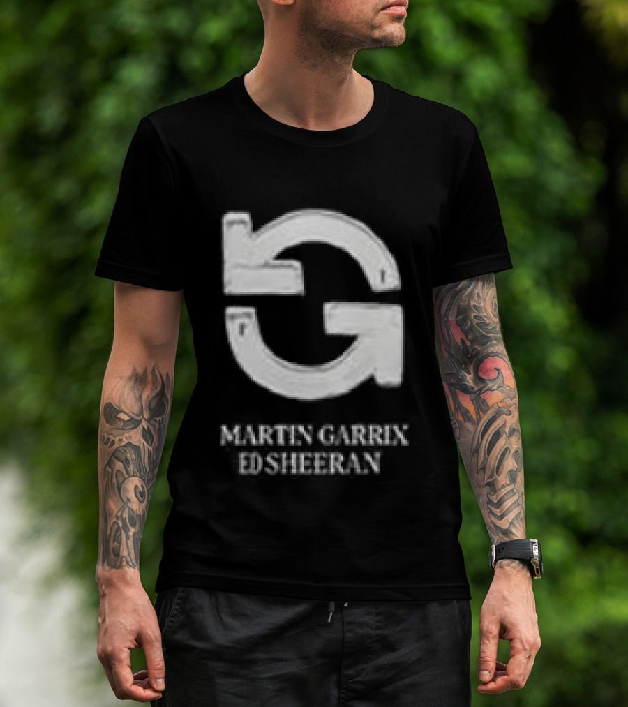 Martin Garrix Ed Sheeran Repeat It Black Edition 2026 Collaboration T-Shirt