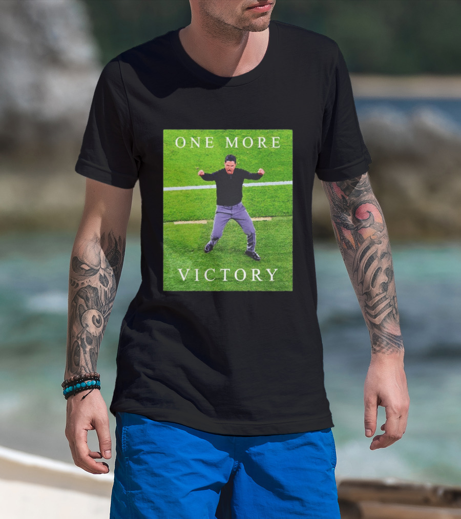 Arsenal Mikel Arteta One More Victory Celebration T-Shirt
