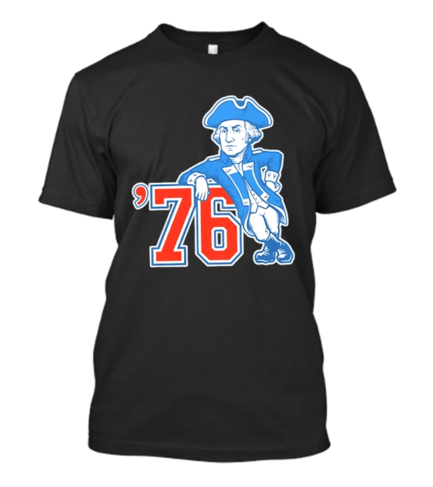 George Washington Bicentennial 1776 1976 Retro Style Patriot T-Shirt