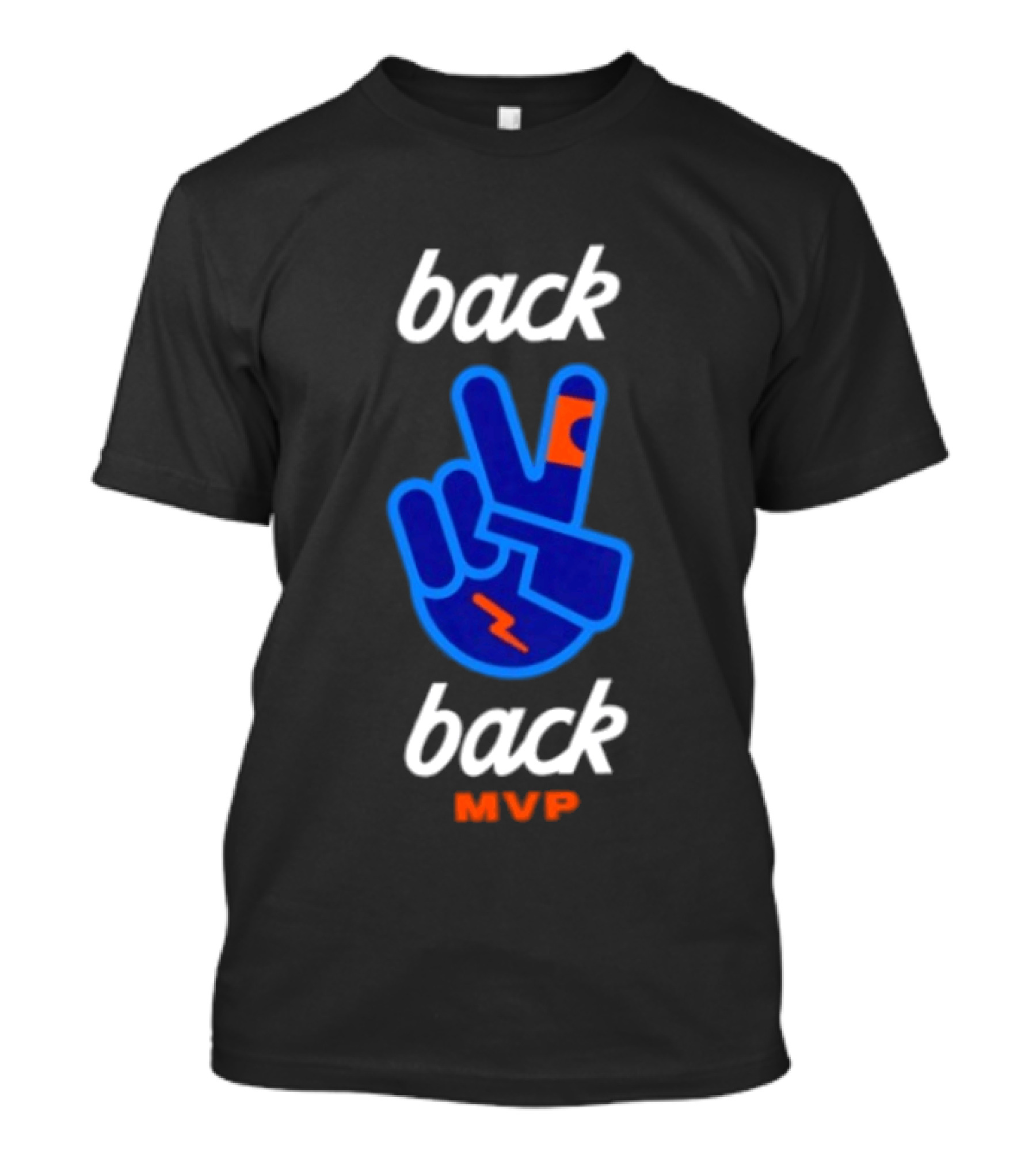 Oklahoma City Thunder Shai Gilgeous Back 2 Back MVP T-Shirt