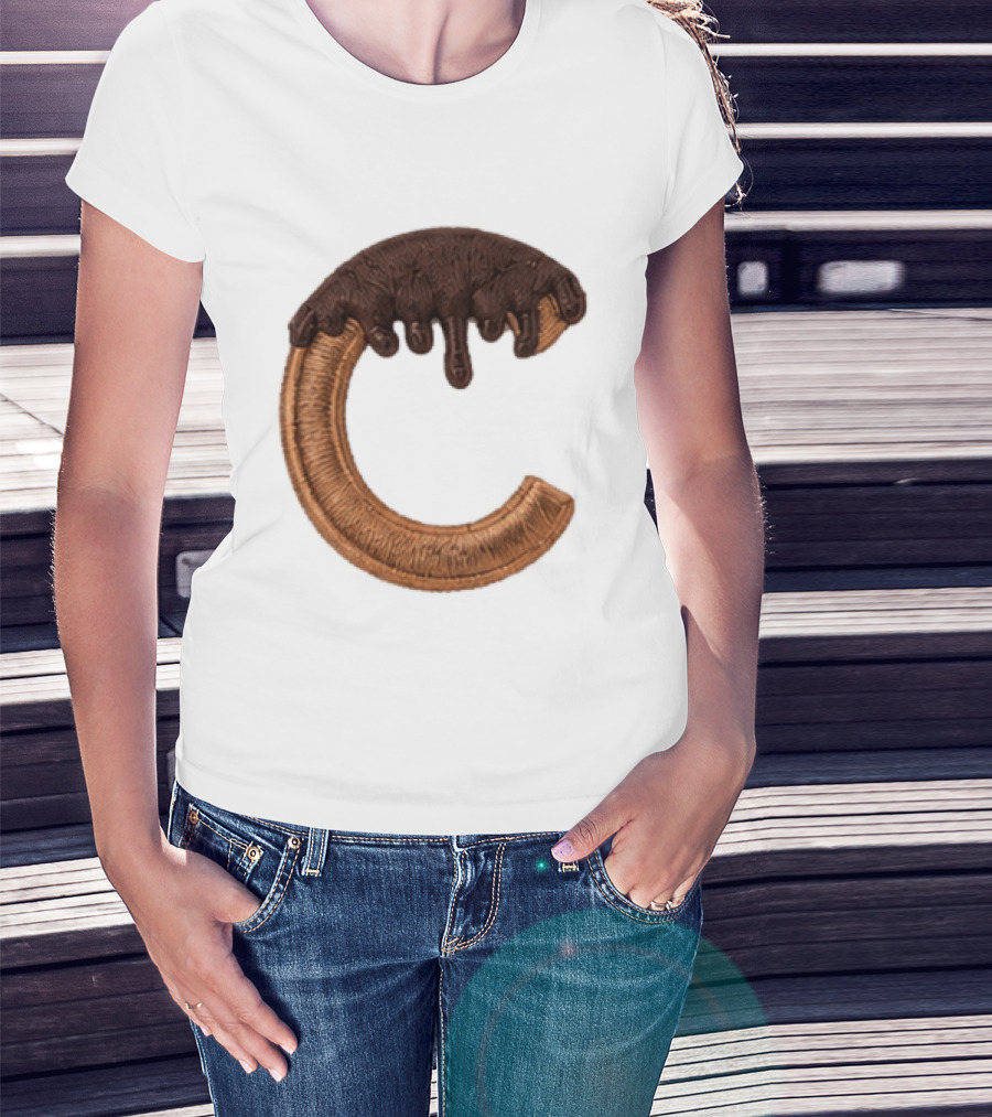2026 Cubs Chocolate Dipped C Embroidery T-Shirt