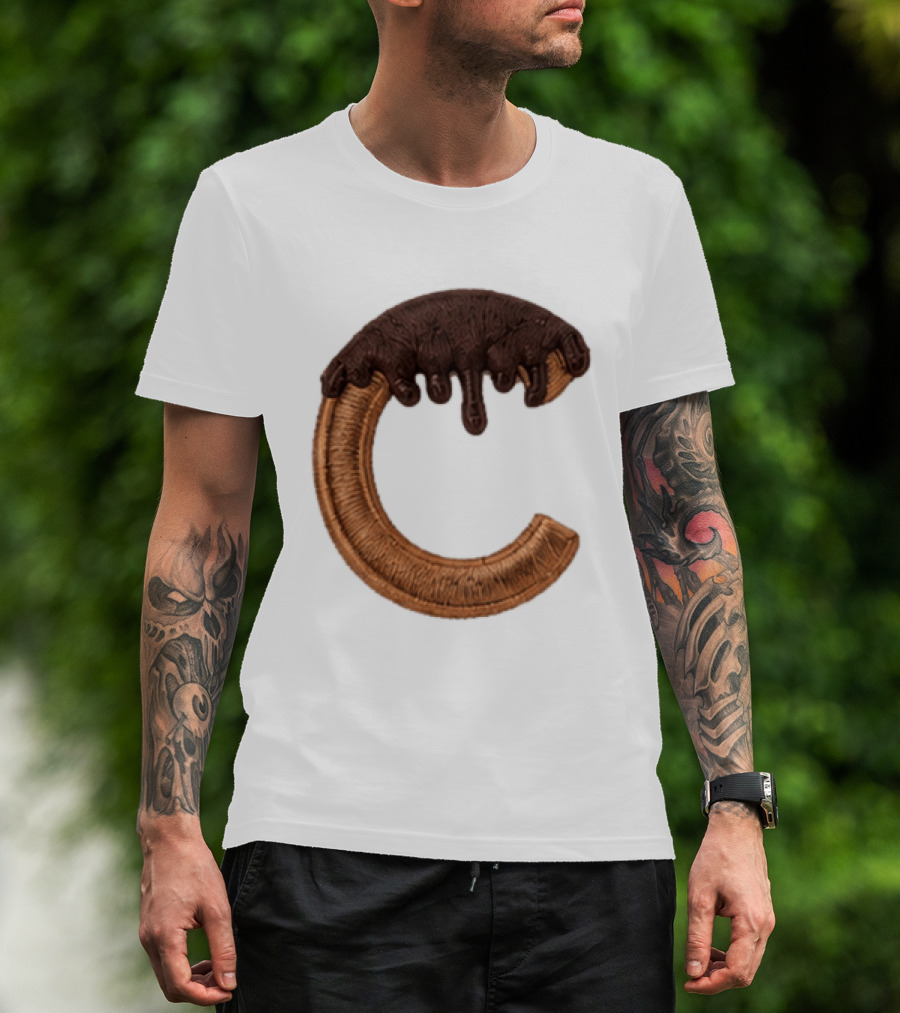 2026 Cubs Chocolate Dipped C Embroidery T-Shirt