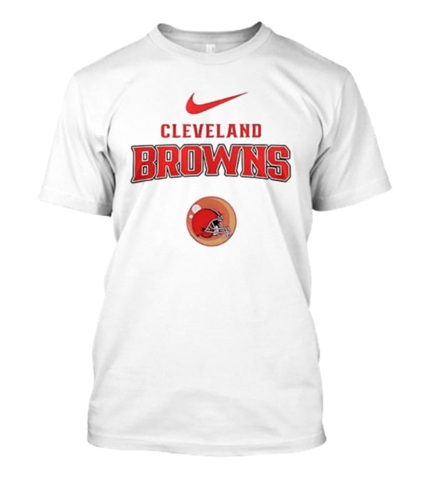 Cleveland Browns Nike Goku Dragon Ball Z Two Sided T-Shirt
