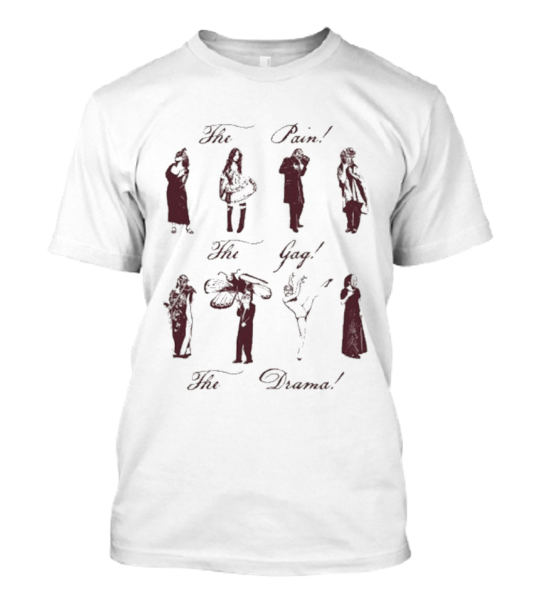 Emei Characters Of The Opera Pain Joy Drama T-Shirt