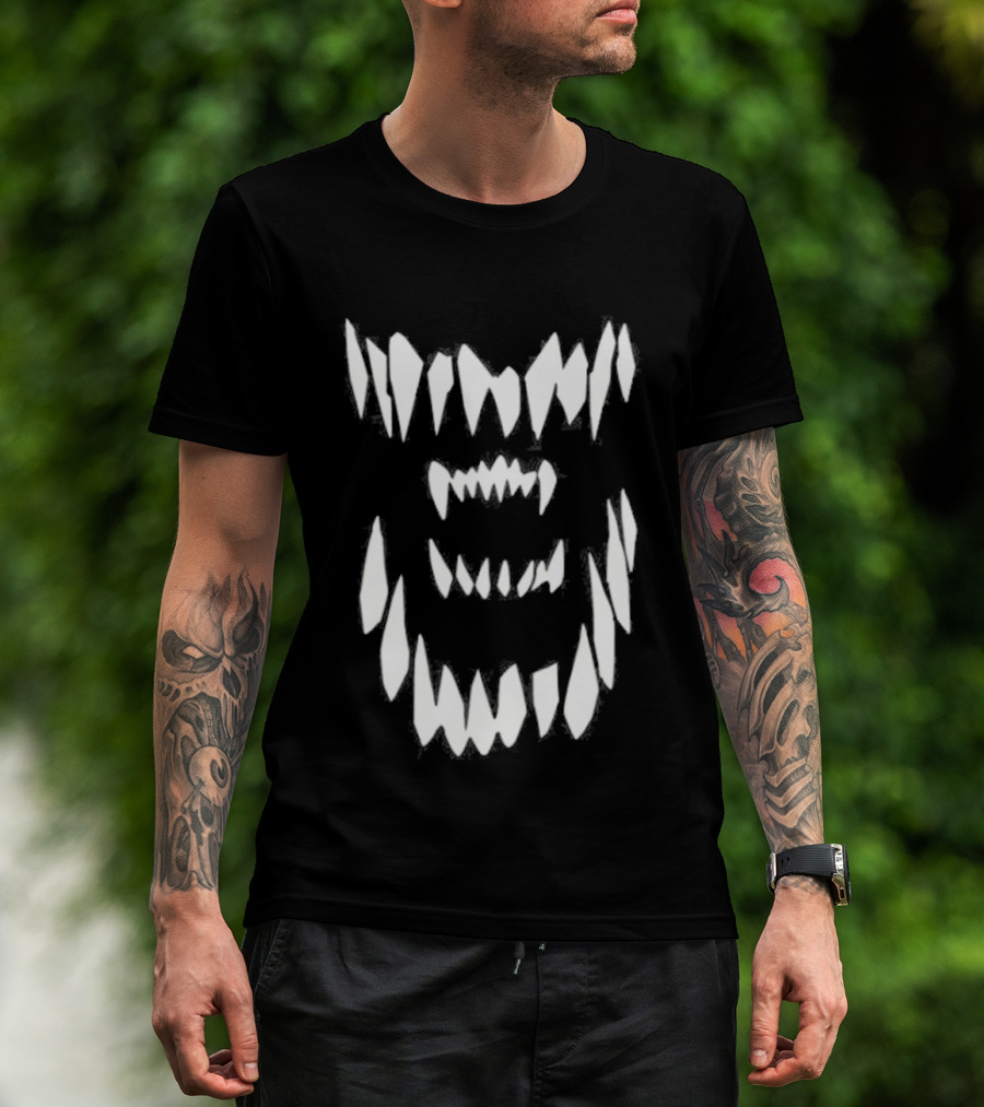Alien It Takes Two To Mangle Iconic Zigzag T-Shirt