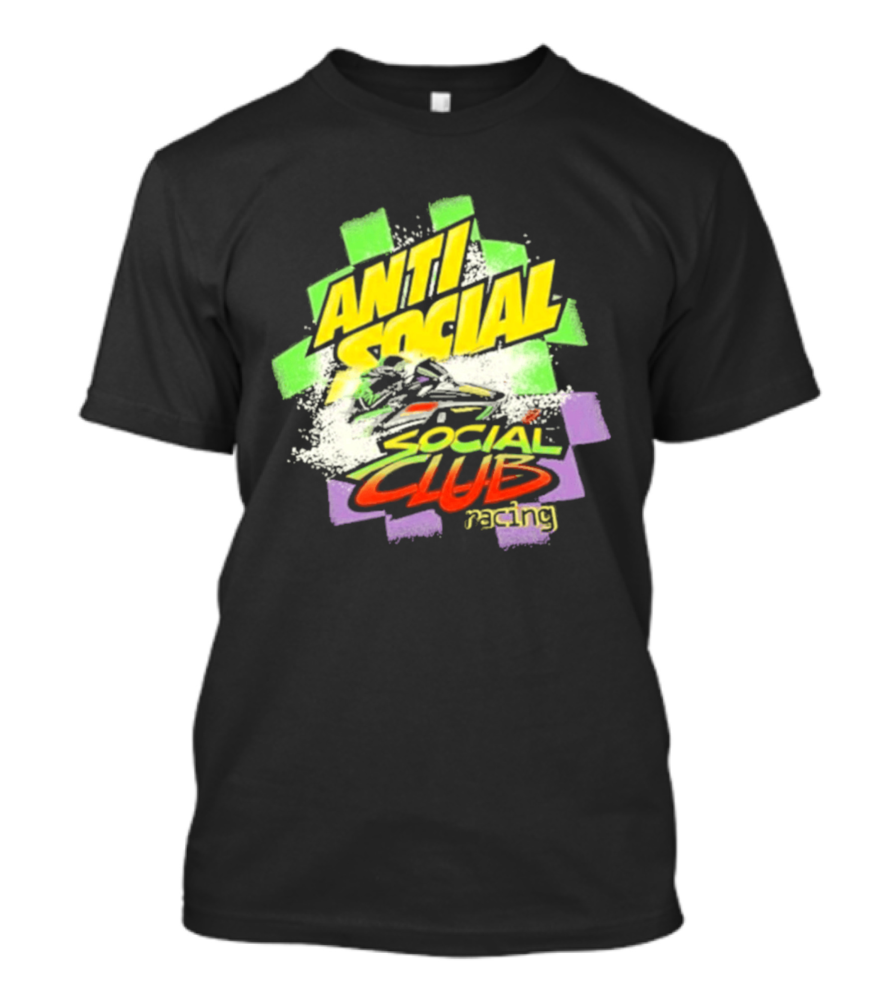 Anti Social Social Club Racing Arctic Snowmobile T-Shirt