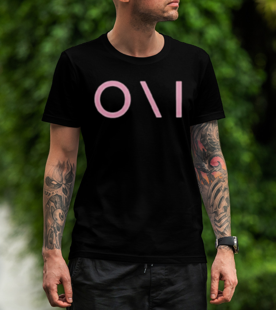 City Slang O Out Into V I Pink T-Shirt