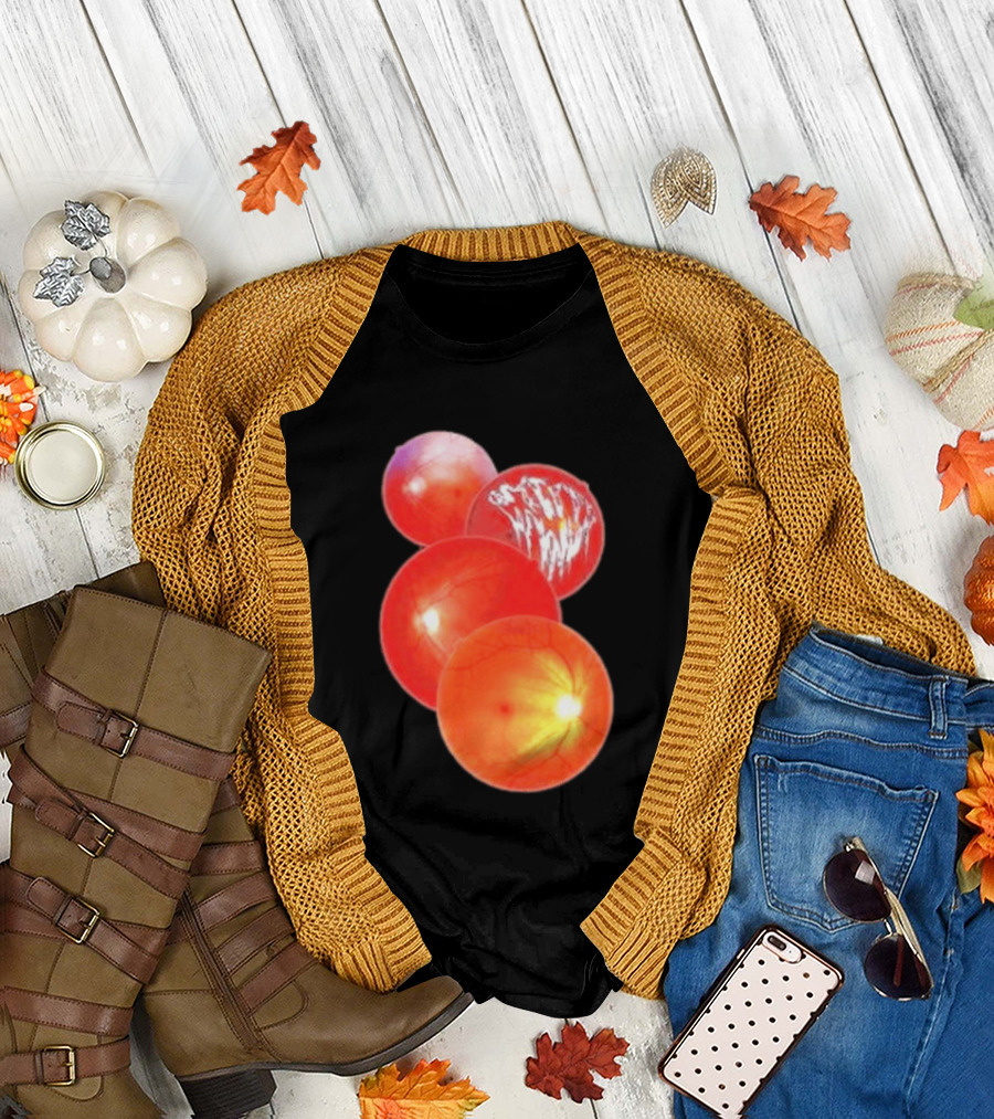 Gxllium Eyes Red Orbs Vision Sphere T-Shirt