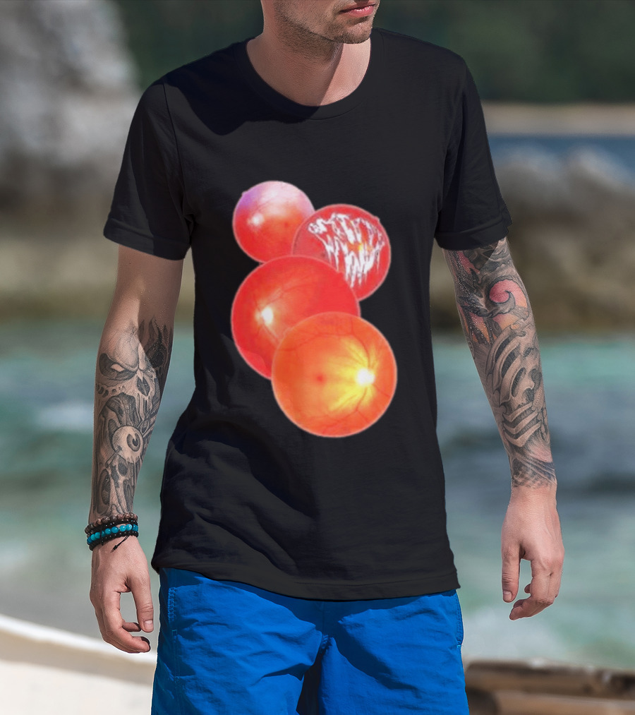 Gxllium Eyes Red Orbs Vision Sphere T-Shirt