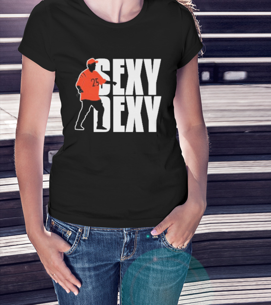 Sexy Dexy 25 Bold Sports Figure T-Shirt