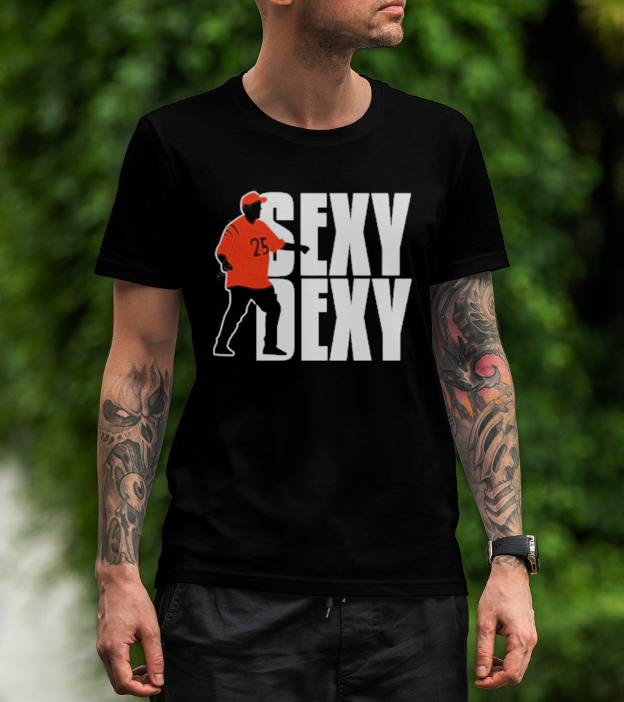 Sexy Dexy 25 Bold Sports Figure T-Shirt