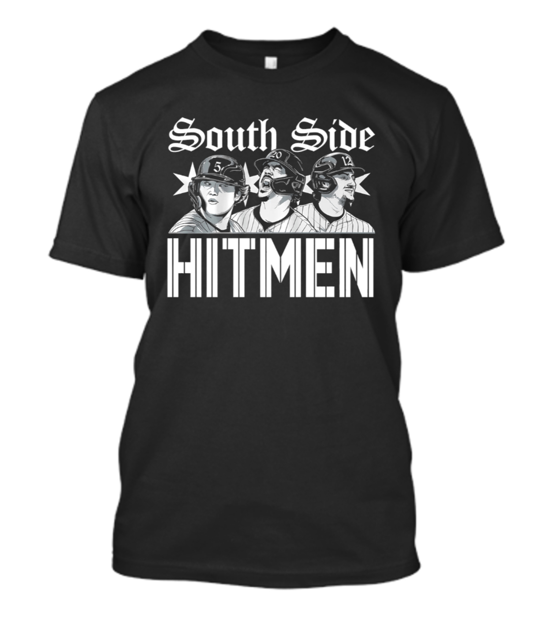 South Side Hitmen Baseball Tribute With Players And Stars T-Shirt