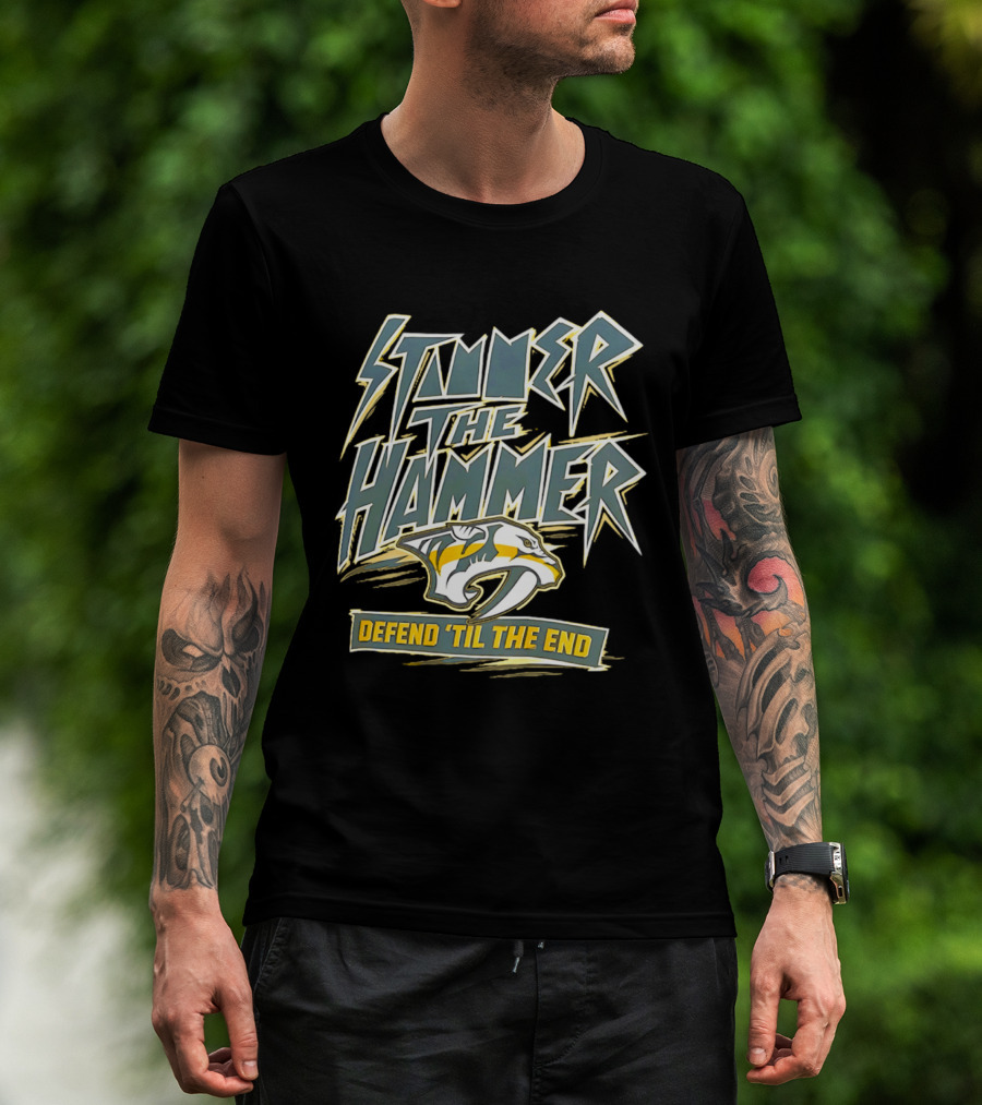 Stunner The Hammer Defend 'Til The End Predators T-Shirt