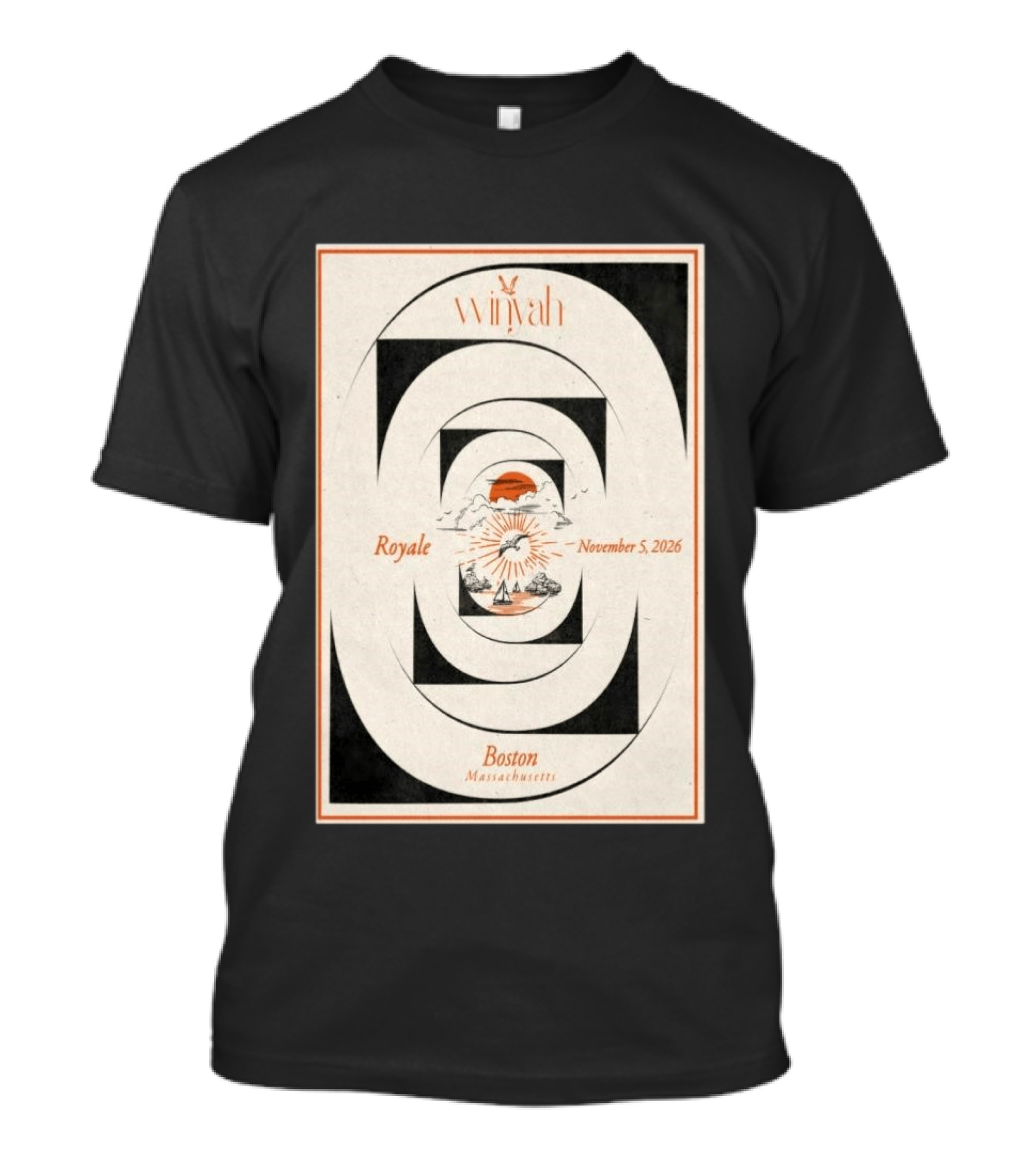Winyah Royale Boston Massachusetts November 5 2026 T-Shirt