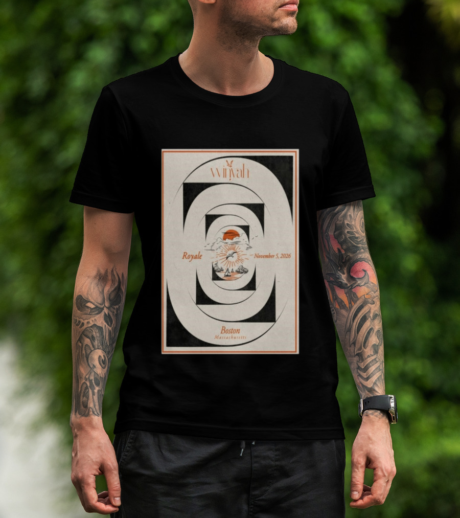Winyah Royale Boston Massachusetts November 5 2026 T-Shirt
