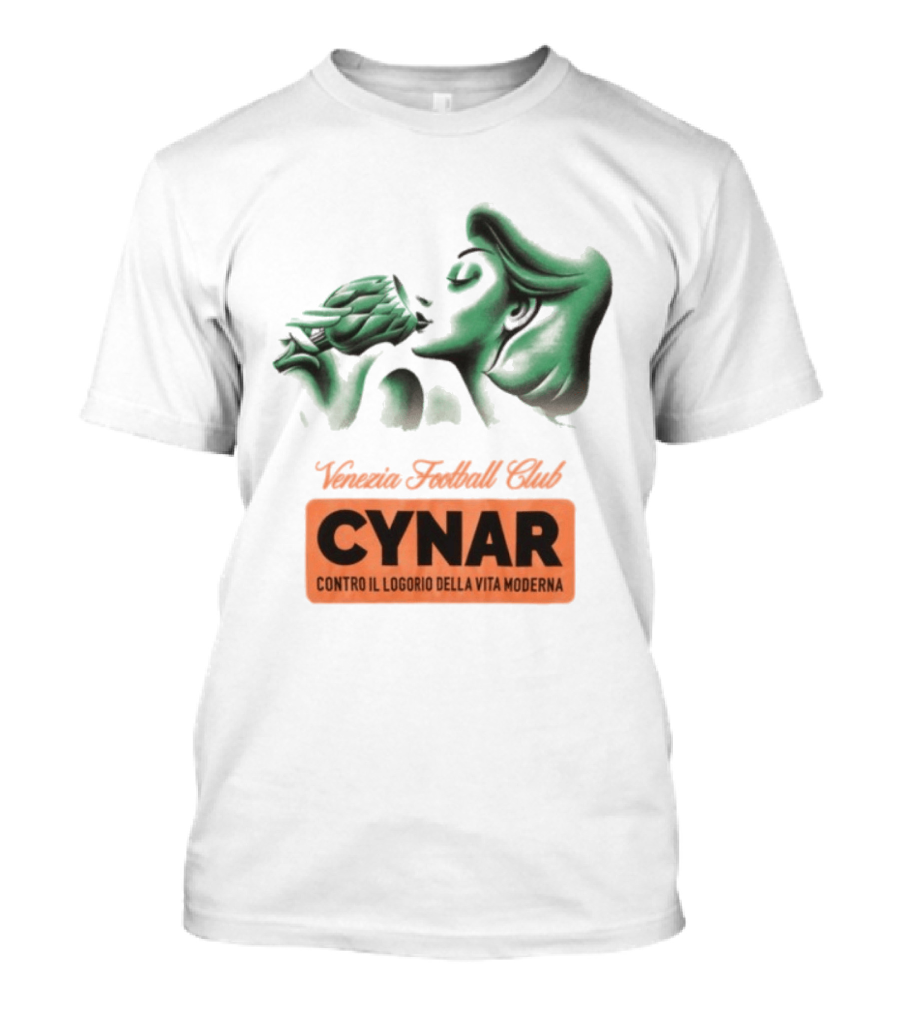 Venezia Football Club Cynar Contro Il Logorio Della Vita Moderna Artichoke Head T-Shirt