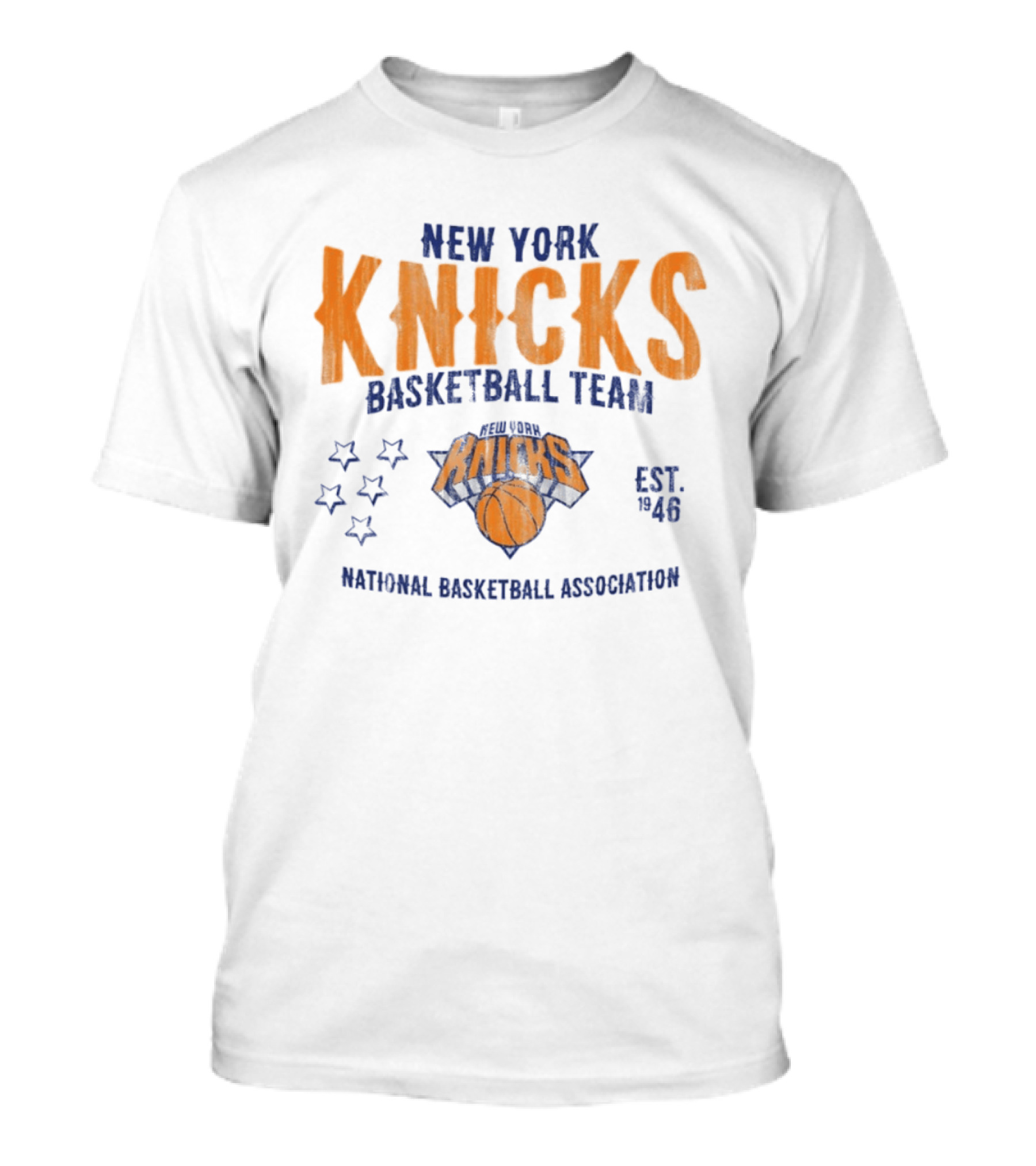 New York Knicks Basketball Team National Basketball Association Est 1946 T-Shirt