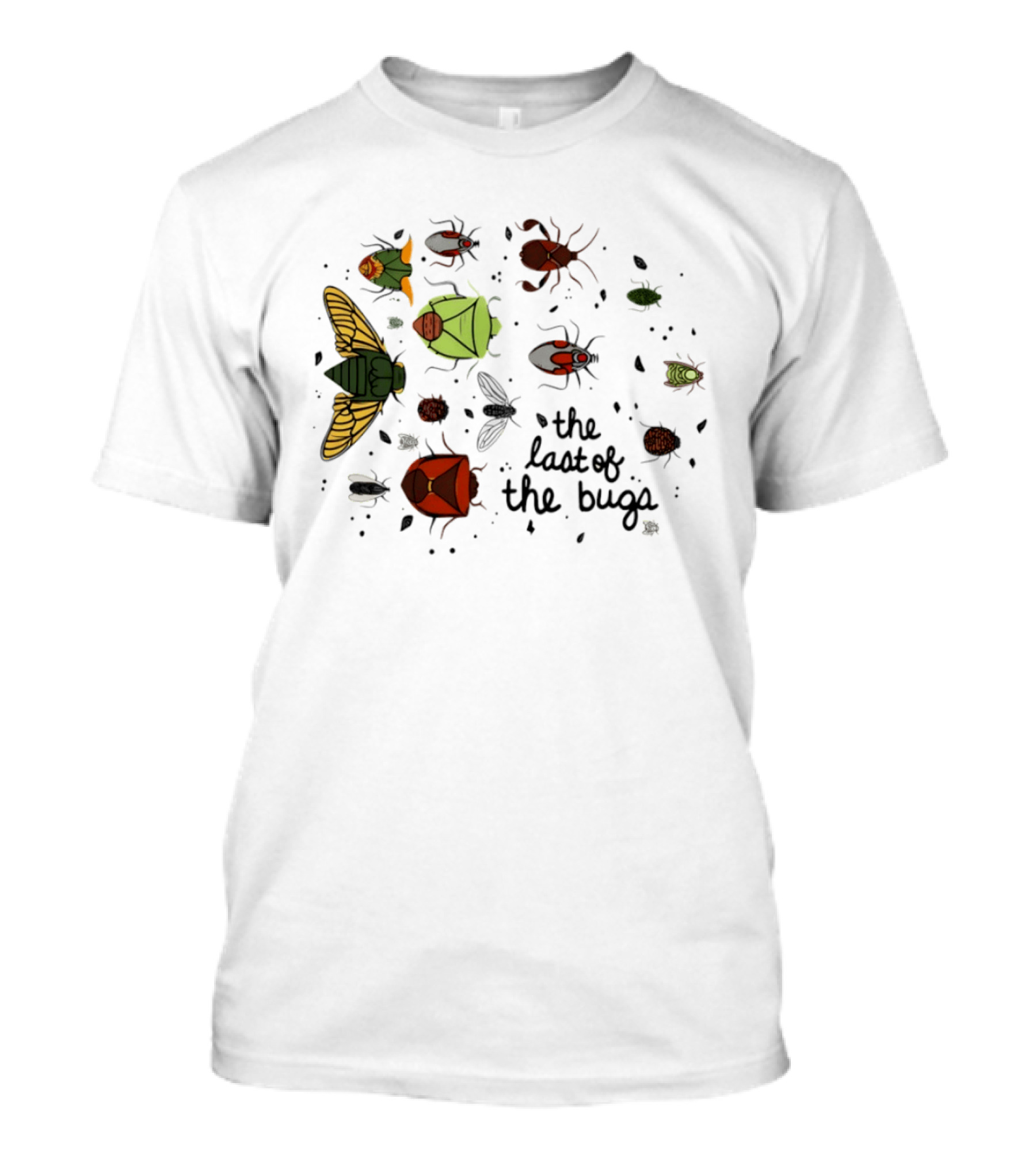 Noah Kahan Divide Tour The Last Of The Bugs Insect Collection T-Shirt