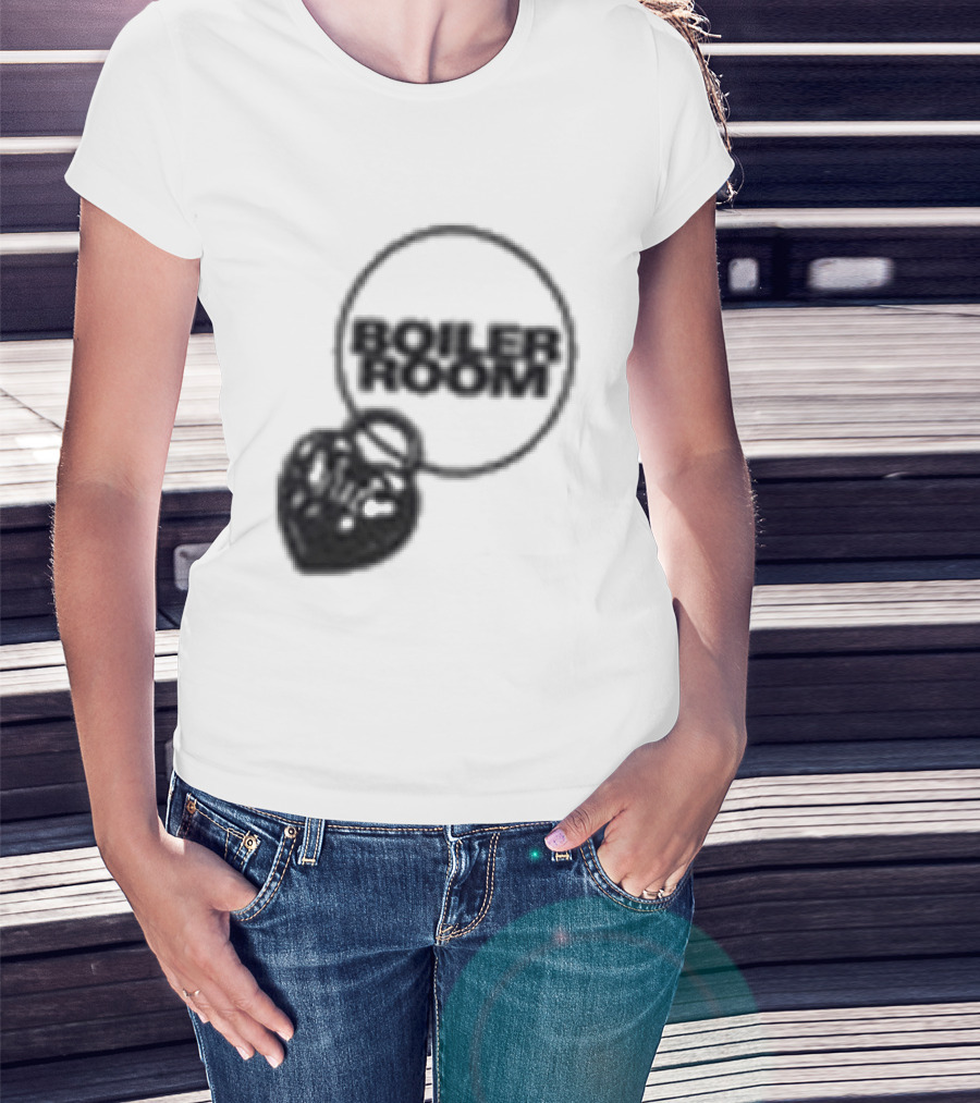 Paris Lovers Boiler Room Heart Lock T-Shirt