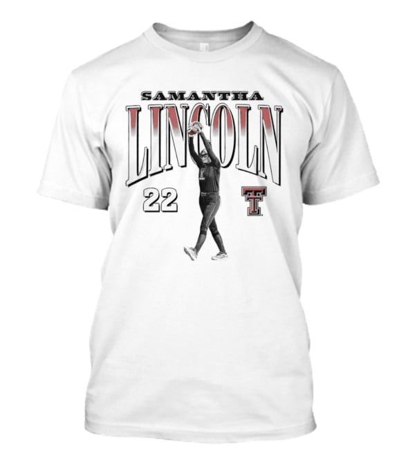 Samantha Lincoln 22 Texas Tech Softball T T-Shirt