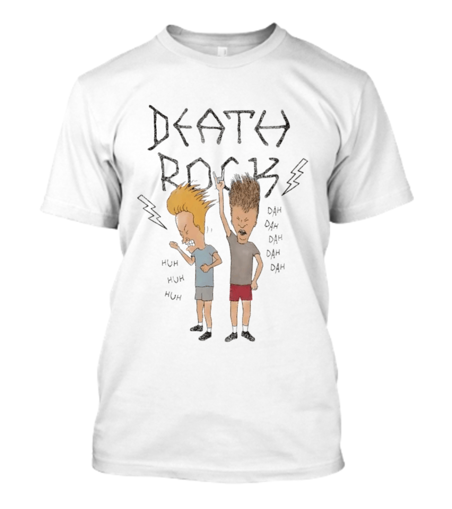 Beavis And Butt Head Death Rock Huh Dah T-Shirt
